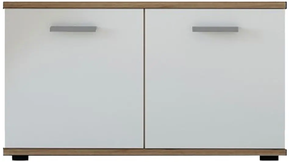 Tumba pentru incaltaminte Tempo Kondela Iria 2D C (Wotan Oak/White)