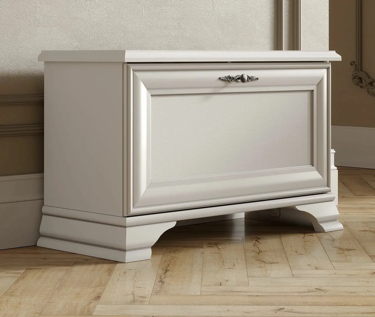 Tumba pentru incaltaminte Tempo Kondela Kentak SFK1B (Alpine White)