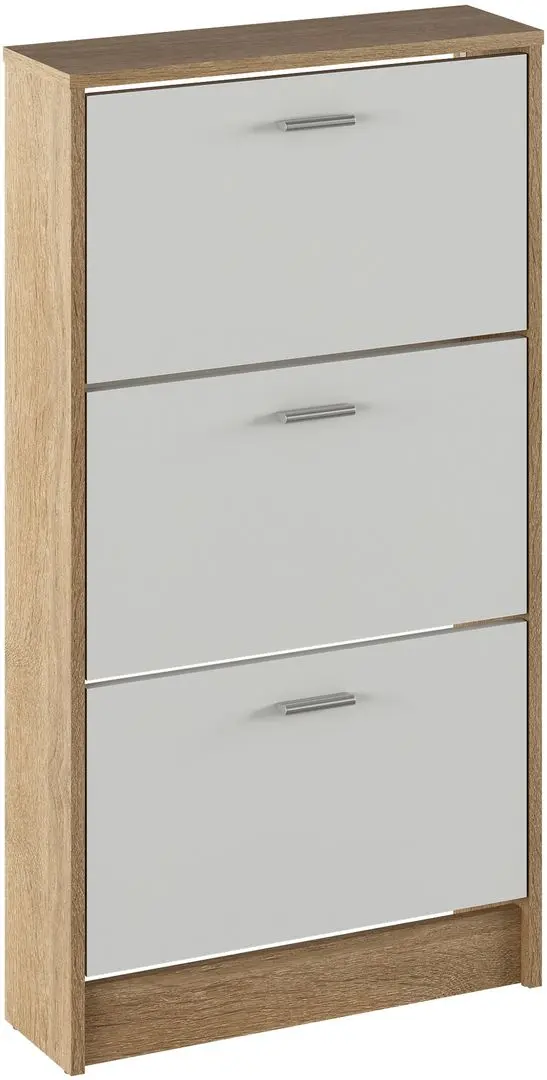 Tumba pentru incaltaminte Tempo Kondela Mobi 13 (Sonoma Oak/White)