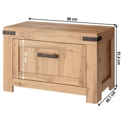 Tumba pentru incaltaminte Tempo Kondela Moratiz 1K (Wotan Oak) Thumb