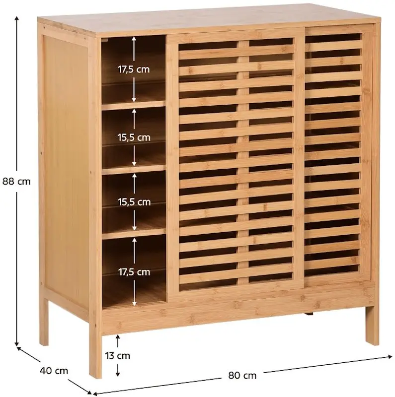 Tumba pentru incaltaminte Tempo Kondela Naldo (Bamboo)