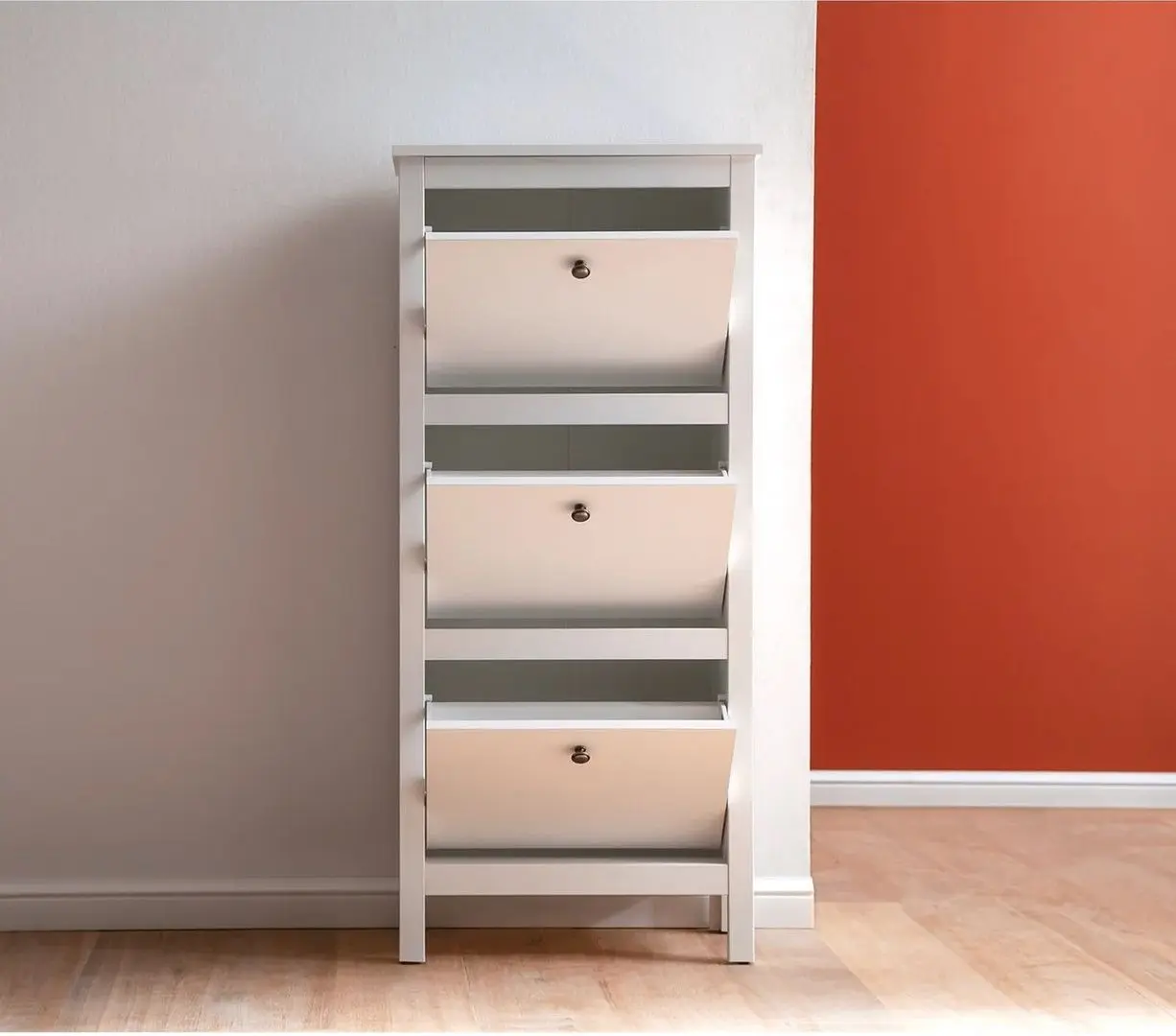 Tumba pentru incaltaminte Tempo Kondela Olje 3K (White) - 5