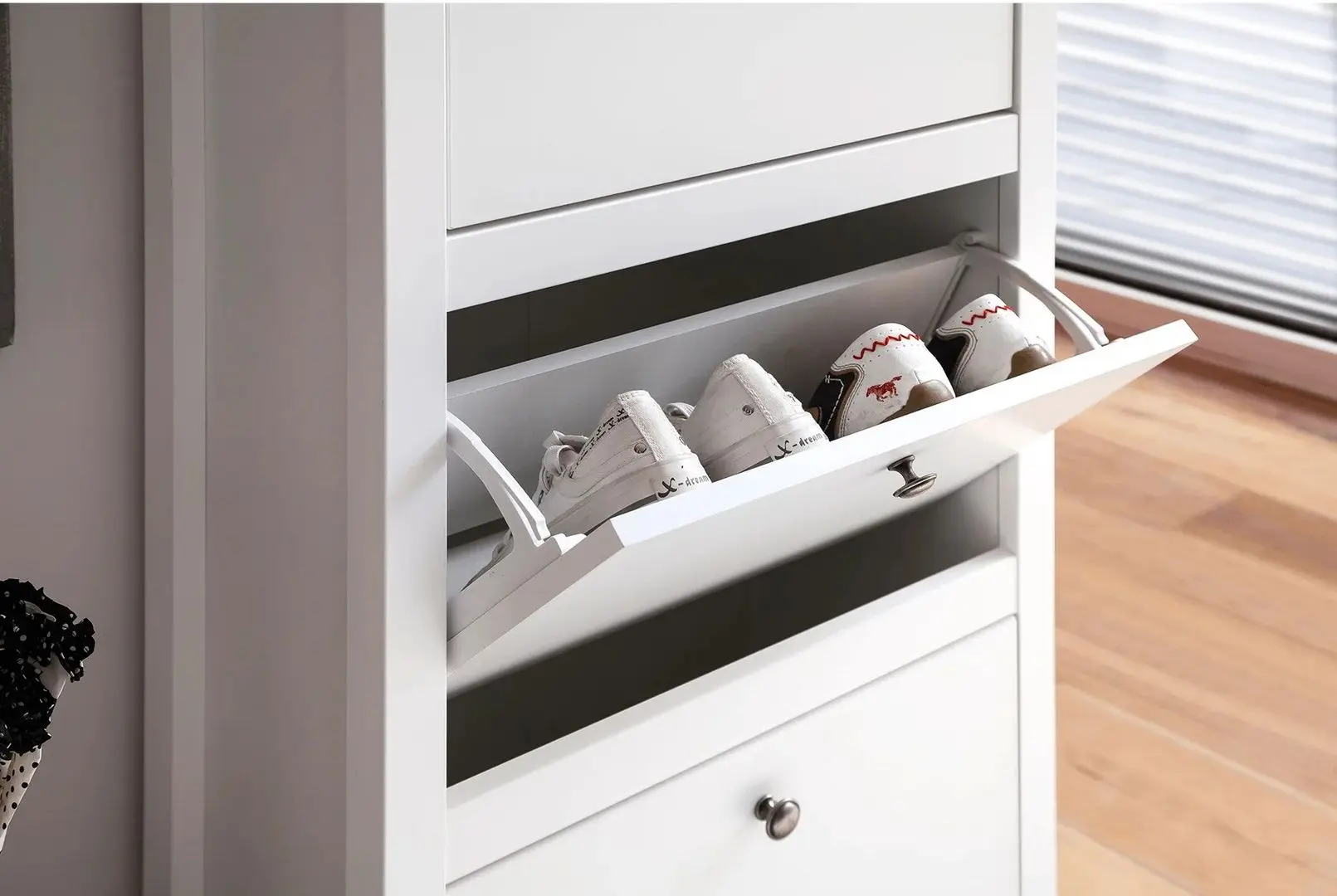 Tumba pentru incaltaminte Tempo Kondela Olje 3K (White) - 6