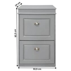 Tumba pentru incaltaminte Tempo Kondela Seber Typ 1 (Gray) Thumb