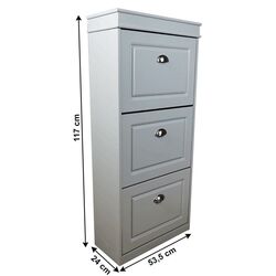 Tumba pentru incaltaminte Tempo Kondela Seber Typ 2 (Gray) Thumb