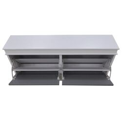 Tumba pentru incaltaminte Tempo Kondela Seber Typ 4 (Gray/White) Thumb