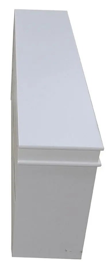 Tumba pentru incaltaminte Tempo Kondela Seber Typ 4 (Gray/White)