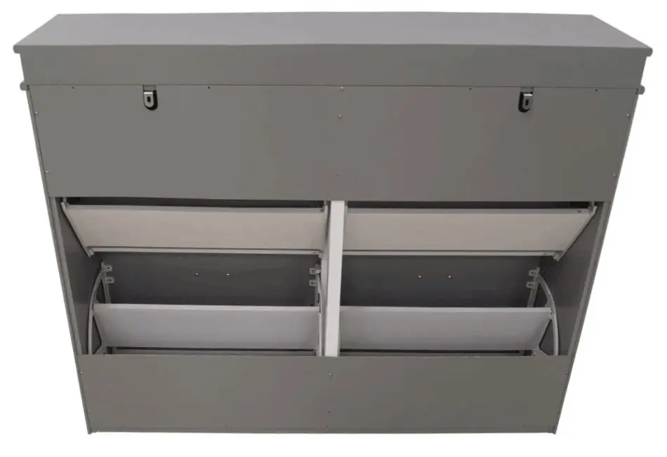 Тумба для обуви Tempo Kondela Seber Typ 5 (Gray) - 6