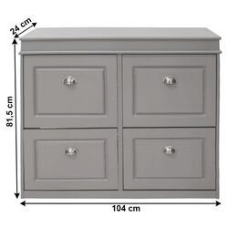 Тумба для обуви Tempo Kondela Seber Typ 5 (Gray) Thumb