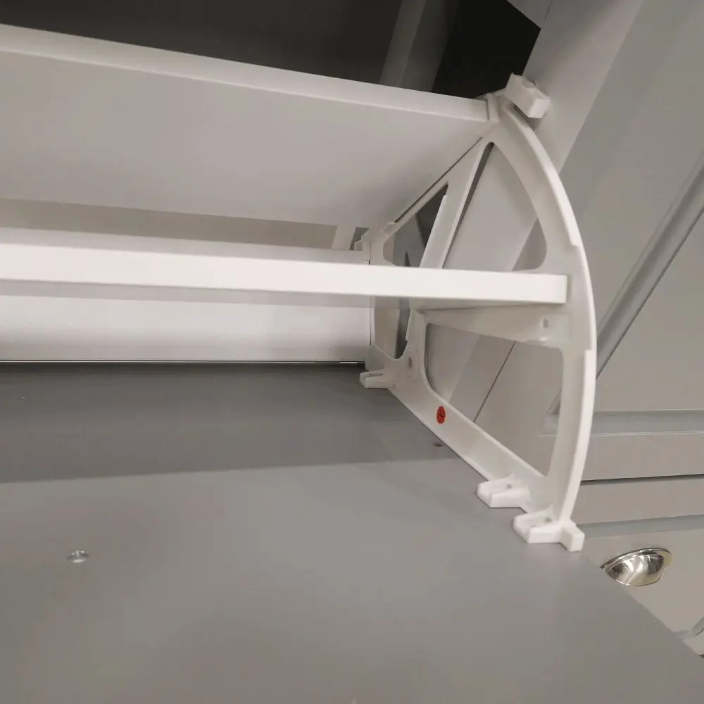 Tumba pentru incaltaminte Tempo Kondela Seber Typ 5 (Gray/White)