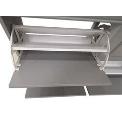 Tumba pentru incaltaminte Tempo Kondela Seber Typ 5 (Gray/White) Thumb