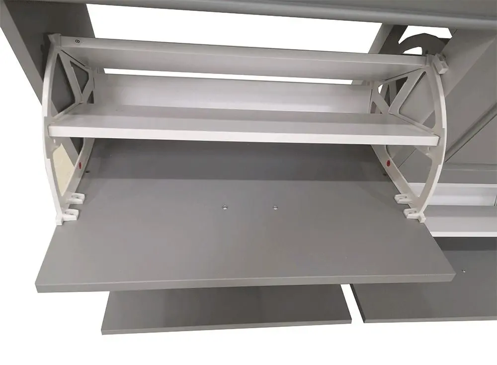 Tumba pentru incaltaminte Tempo Kondela Seber Typ 5 (Gray/White)