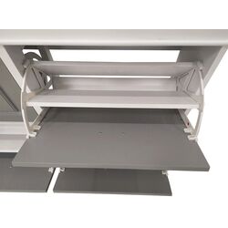 Tumba pentru incaltaminte Tempo Kondela Seber Typ 5 (Gray/White) Thumb