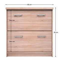 Tumba pentru incaltaminte Tempo Kondela Topty Typ 25 2K (Sonoma Oak) Thumb