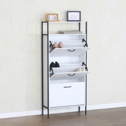 Tumba pentru incaltaminte Tempo Kondela Tredis (White)