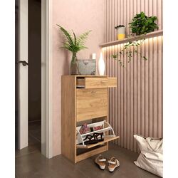 Тумба для обуви Tempo Kondela Vivat New Typ 1 (Artisan Oak) Thumb