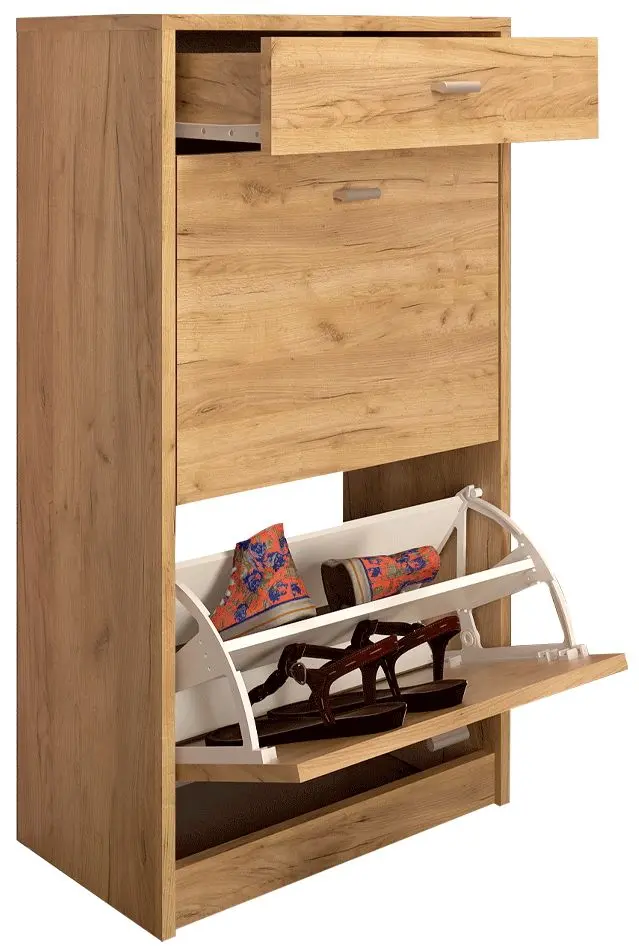 Тумба для обуви Tempo Kondela Vivat New Typ 1 (Artisan Oak)