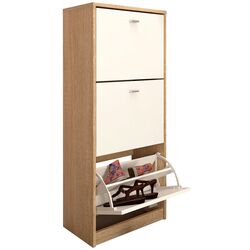 Tumba pentru incaltaminte Tempo Kondela Vivat New Typ 2 (Sonoms Oak/White)
