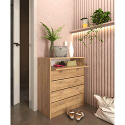 Тумба для обуви Tempo Kondela Vivat New Typ 4 (Artisan Oak) Thumb