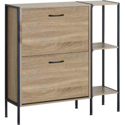 Tumba-etajera pentru incaltaminte Tempo Kondela Sovio (Grandson Oak) Thumb