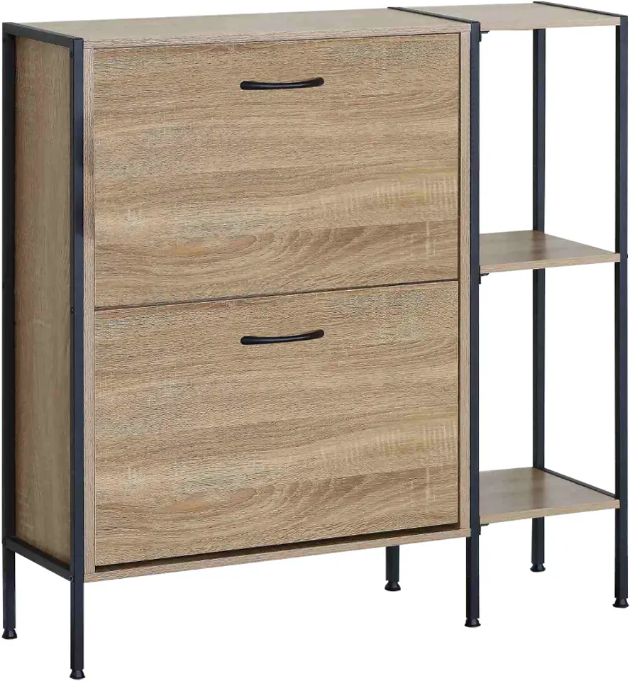 Tumba-etajera pentru incaltaminte Tempo Kondela Sovio (Grandson Oak)