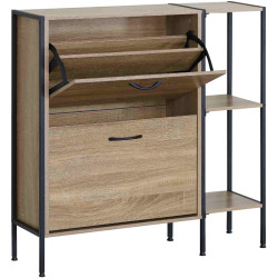 Tumba-etajera pentru incaltaminte Tempo Kondela Sovio (Grandson Oak) Thumb