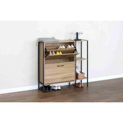 Tumba-etajera pentru incaltaminte Tempo Kondela Sovio (Grandson Oak) Thumb