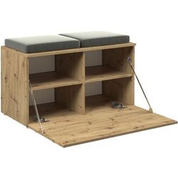 Тумба-банкетка для обуви TopEshop Opal (Artisan Oak) Thumb