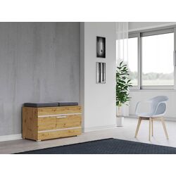 Тумба-банкетка для обуви TopEshop Opal (Artisan Oak) Thumb