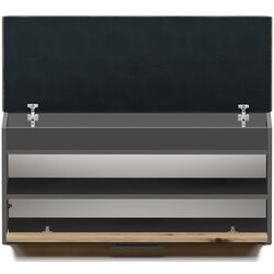 Тумба-банкетка для обуви TopEshop Parma 100x49 (Anthracite/Artisan Oak) Thumb