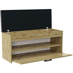 Тумба-банкетка для обуви TopEshop Parma 100x49 (Artisan Oak) Thumb