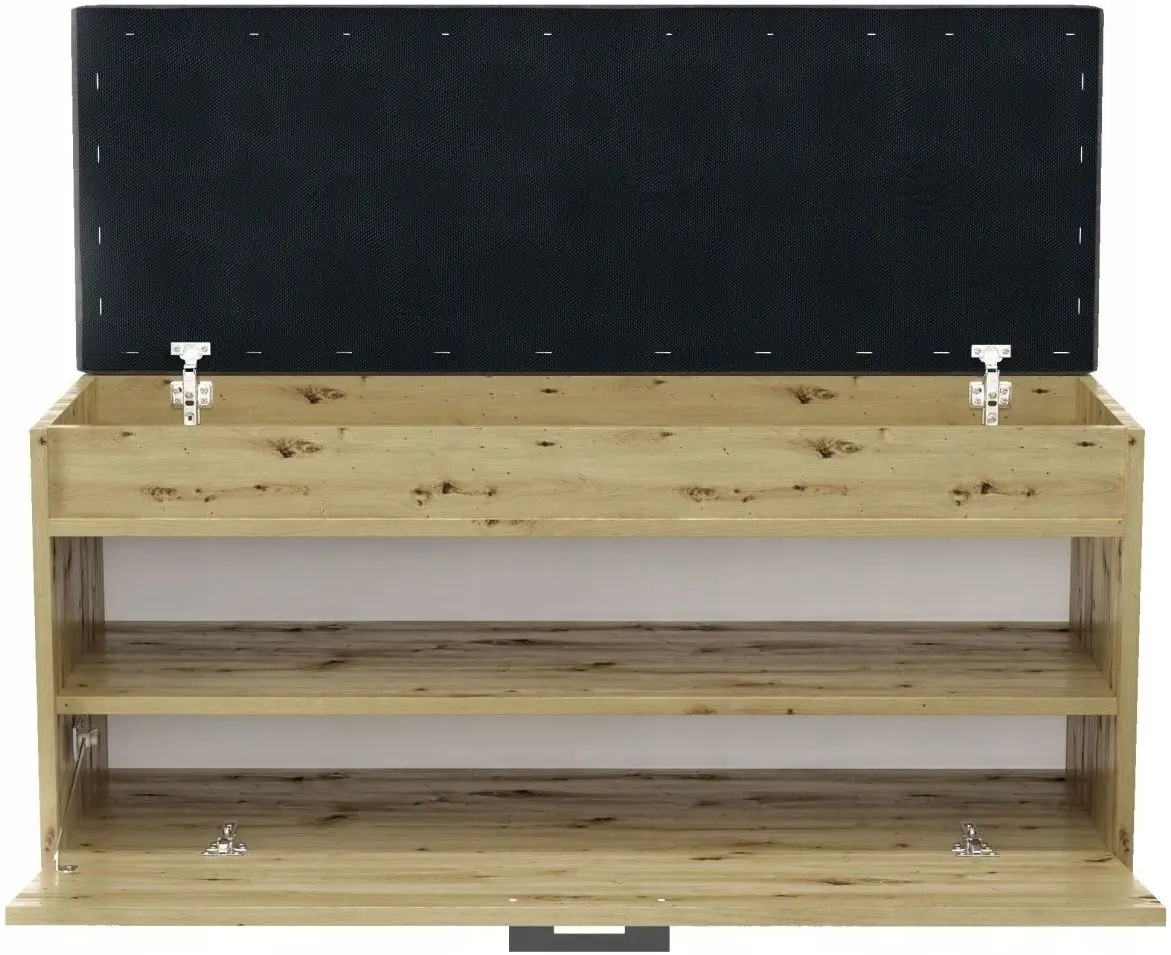 Тумба-банкетка для обуви TopEshop Parma 100x49 (Artisan Oak)