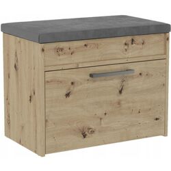 Тумба-банкетка для обуви TopEshop Parma Mini (Artisan Oak)