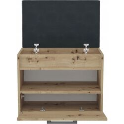 Tumba-bancheta pentru incaltaminte TopEshop Parma Mini (Artisan Oak) Thumb