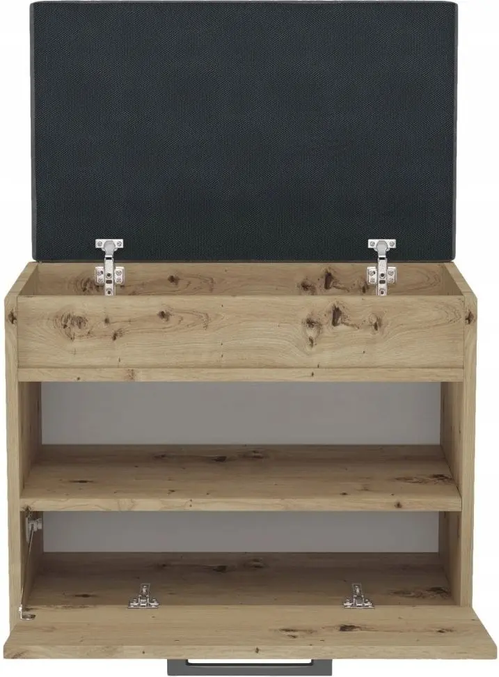 Tumba-bancheta pentru incaltaminte TopEshop Parma Mini (Artisan Oak)