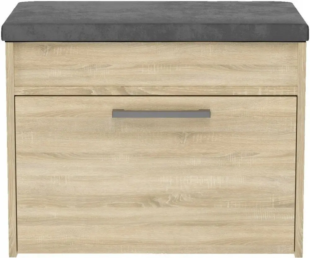 Tumba-bancheta pentru incaltaminte TopEshop Parma Mini (Sonoma Oak)