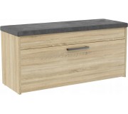 Tumba-bancheta pentru incaltaminte TopEshop Parma 100x49 (Sonoma Oak)