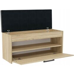 Tumba-bancheta pentru incaltaminte TopEshop Parma 100x49 (Sonoma Oak) Thumb
