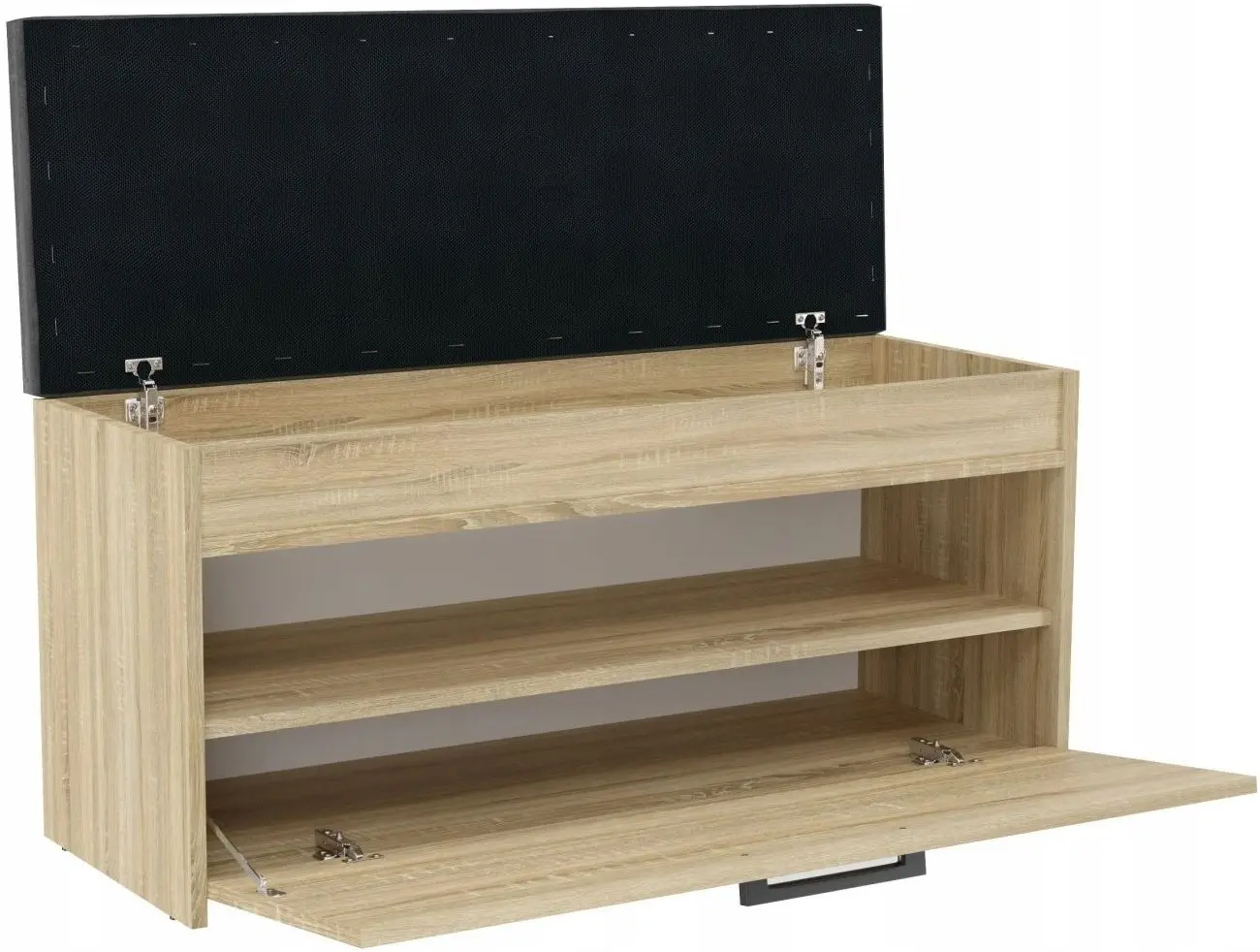 Tumba-bancheta pentru incaltaminte TopEshop Parma 100x49 (Sonoma Oak)