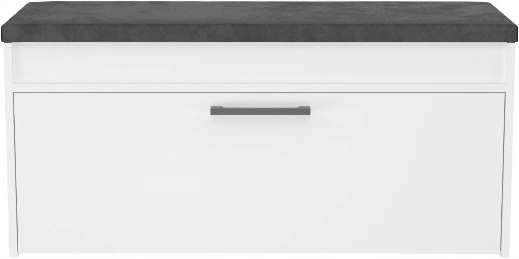 Tumba-bancheta pentru incaltaminte TopEshop Parma 100x49 (White)