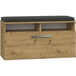 Тумба-банкетка для обуви TopEshop Riva (Artisan Oak)