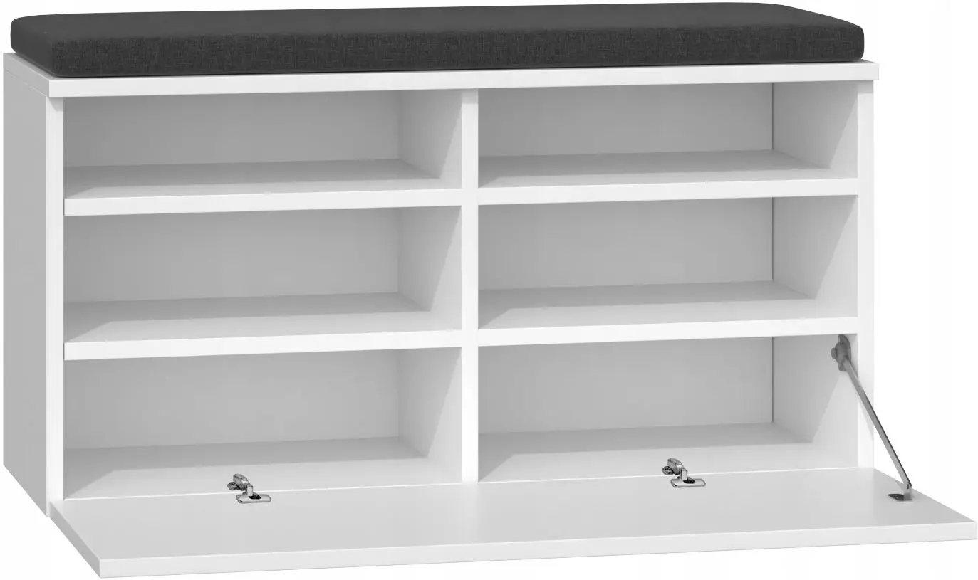 Тумба-банкетка для обуви TopEshop Riva (White Matt)