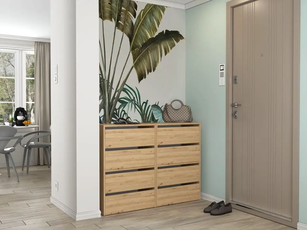 Тумба для обуви TopEshop Modo 60x88 (Artisan Oak)