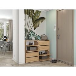 Тумба для обуви TopEshop Modo 60x88 (Artisan Oak) Thumb