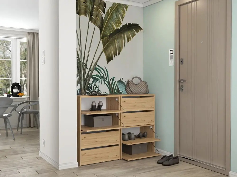 Тумба для обуви TopEshop Modo 60x88 (Artisan Oak)