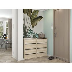 Tumba pentru incaltaminte TopEshop Modo 60x88 (Sonoma Oak) Thumb