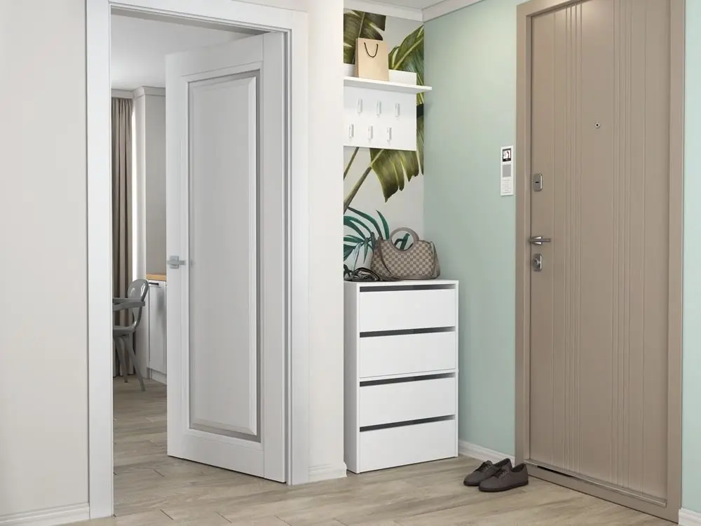 Tumba pentru incaltaminte TopEshop Modo 60x88 (White)