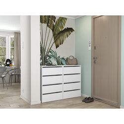 Tumba pentru incaltaminte TopEshop Modo 60x88 (White) Thumb