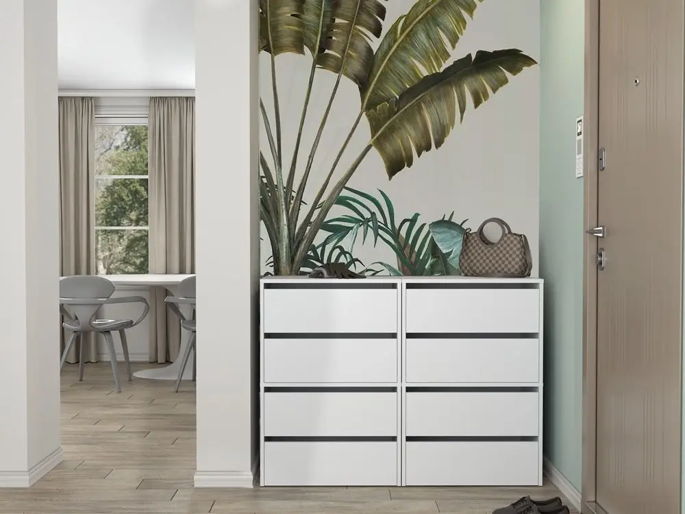 Tumba pentru incaltaminte TopEshop Modo 60x88 (White)