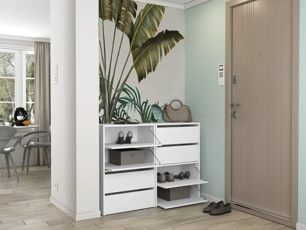 Tumba pentru incaltaminte TopEshop Modo 60x88 (White)